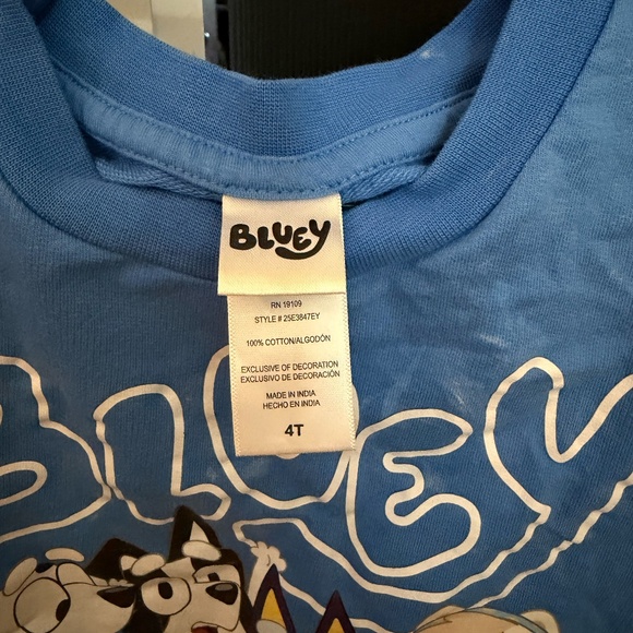 Bluey "Best Buddies" Tee (4T) - Picture 2 of 3